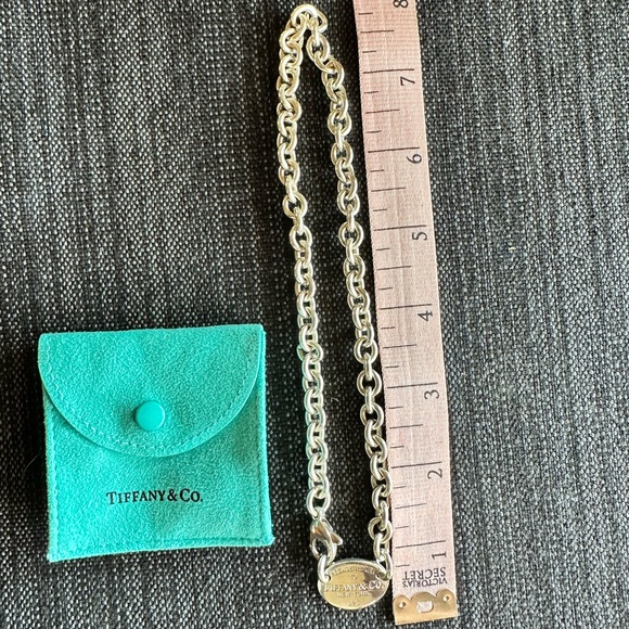 Tiffany & Co. Jewelry - Tiffany & Co. Return to Tiffany Oval Tag Necklace